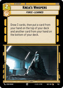 Murmures de Kreia (742) (Foil) (742) [Secrets du Pouvoir]