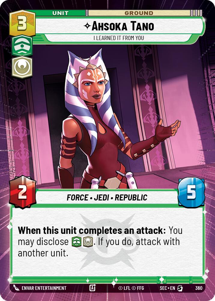 Ahsoka Tano - Je l'ai appris de toi (Hyperspace) (360) (360) [Secrets de puissance]