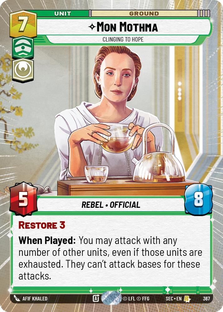 Mon Mothma - S'accrocher à l'espoir (Hyperspace) (367) (367) [Secrets de puissance]