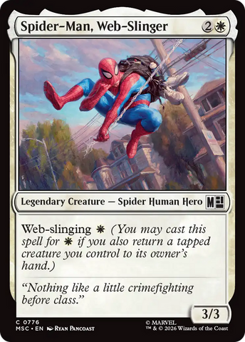 Spider-Man, Lanzarredes [Marvel Super Heroes Commander]