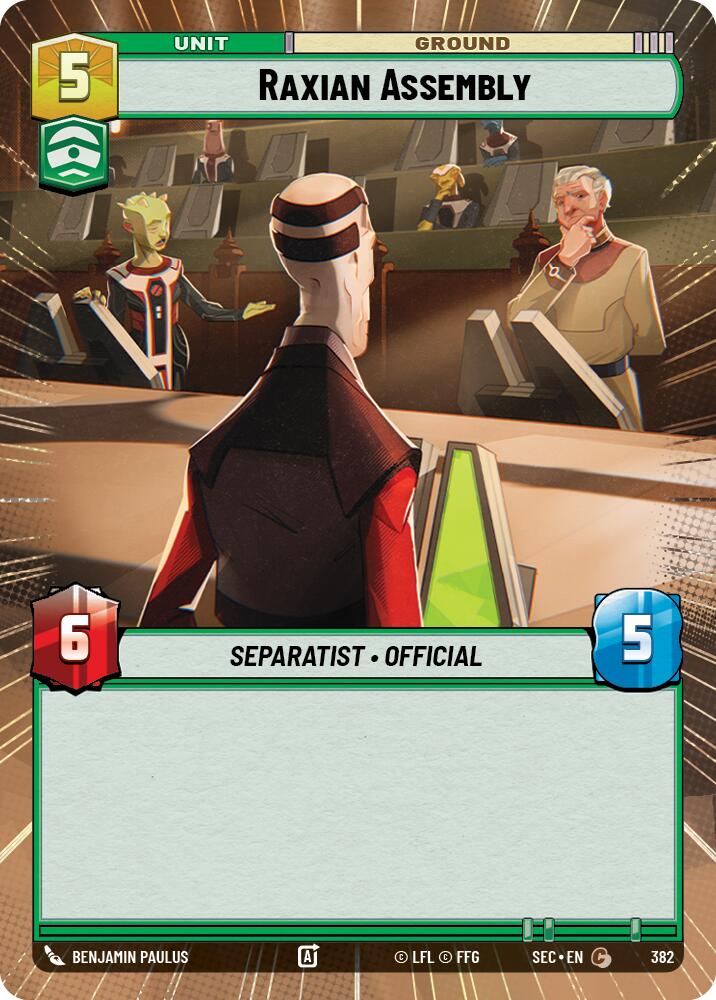 Assemblée raxienne (382) (Hyperspace) (382) [Secrets of Power]