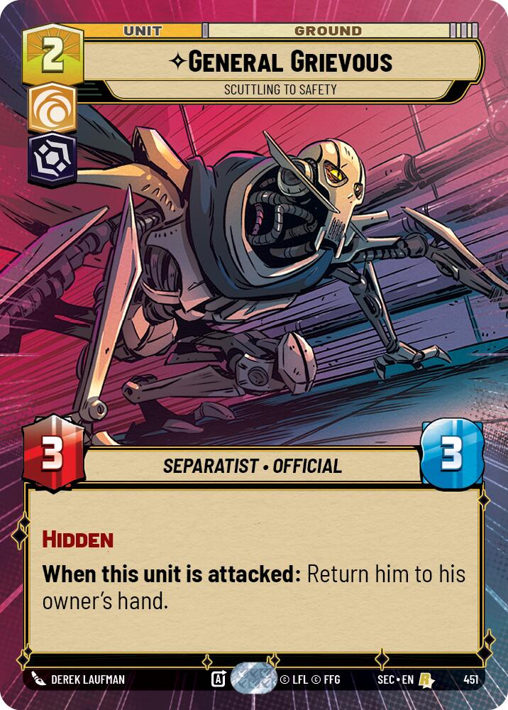General Grievous - Huyendo a la seguridad (Hiperespacio) (451) (451) [Secretos del poder]