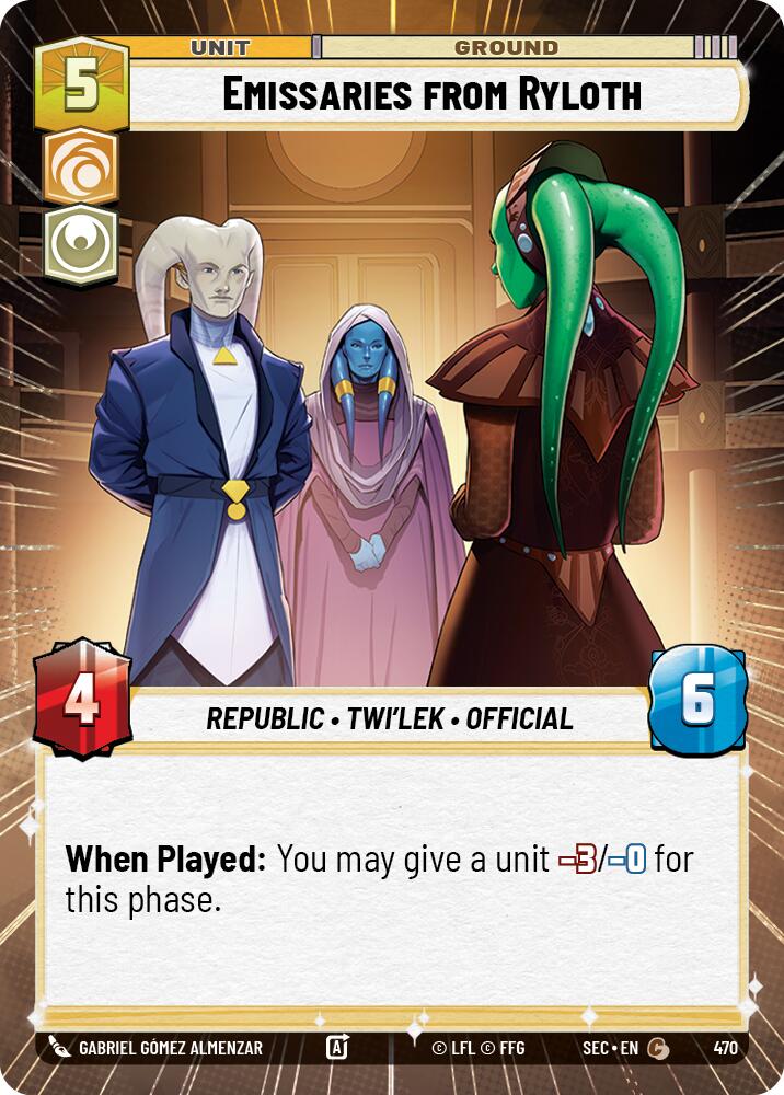 Émissaires de Ryloth (470) (Hyperspace) (470) [Secrets of Power]
