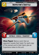 Navette de l'inspecteur (524) (Hyperspace) (524) [Secrets du Pouvoir]