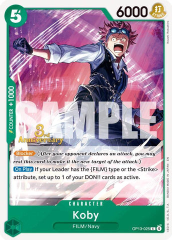 Koby [Continuando Su Voluntad: Cartas del Torneo del 3er Aniversario]