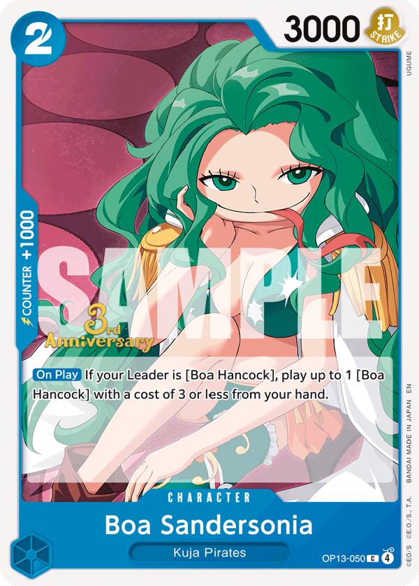 Boa Sandersonia [Continuando su Voluntad: Cartas del Torneo de 3er Aniversario]
