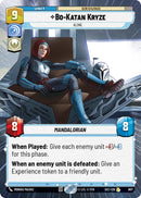 Bo-Katan Kryze - Katan Kryze (807) - Seule (Hyperspace Foil) (807) (807) [Secrets of Power]