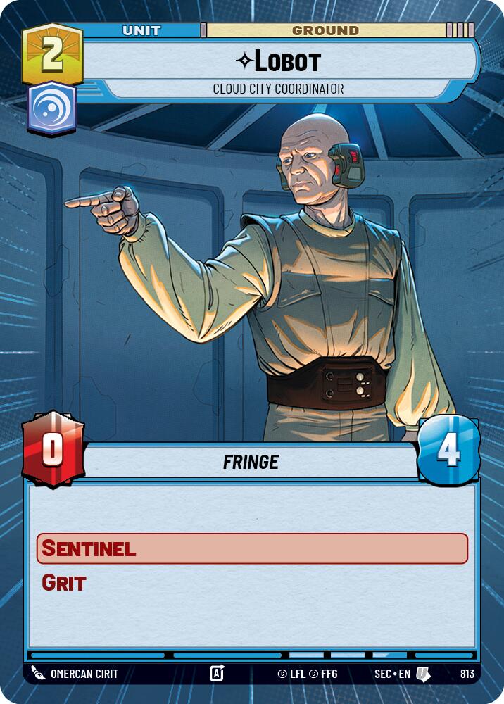 Lobot – Coordinateur de la Cité des Nuages (Hyperspace Foil) (813) (813) [Secrets du Pouvoir]