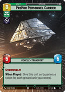 Transport de Troupes Pré-Mor (845) (Feuille d'Hyperspace) (845) [Secrets de Puissance]