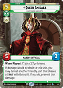La Reine Amidala - Défenseur de son peuple (Hyperspace Foil) (857) (857) [Secrets of Power]