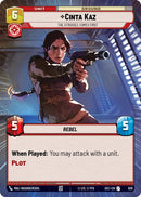 Cinta Kaz - La lutte vient en premier (Hyperspace Foil) (928) (928) [Secrets of Power]