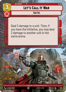 Appelons cela la guerre (936) (Hyperspace Foil) (936) [Secrets of Power]