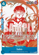 Sabo (OP10-049) (Paquete de la campaña del tesoro del 3.er aniversario) [Cartas promocionales de One Piece]