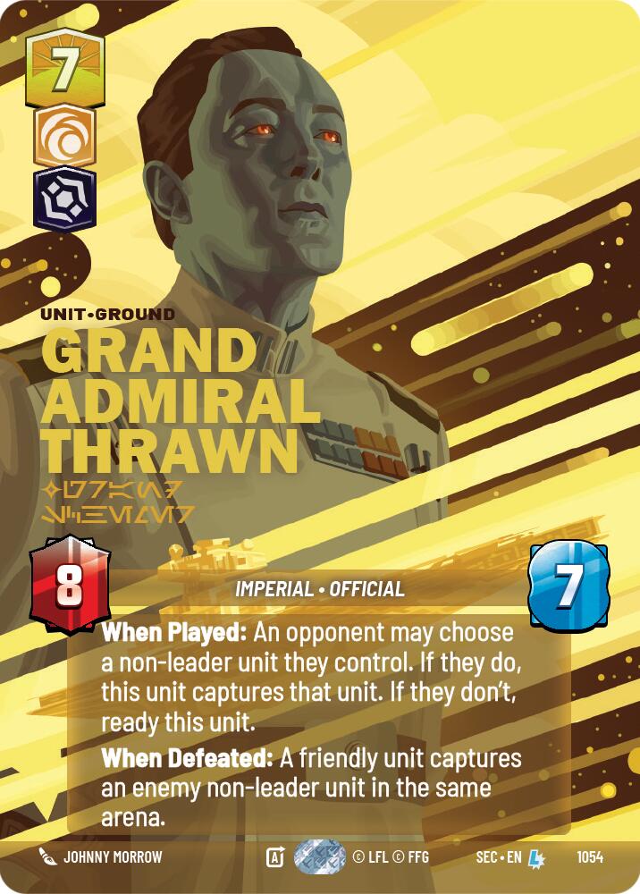 Grand Amiral Thrawn - Grand Stratège (Prestige) (1054) (1054) [Secrets du Pouvoir]