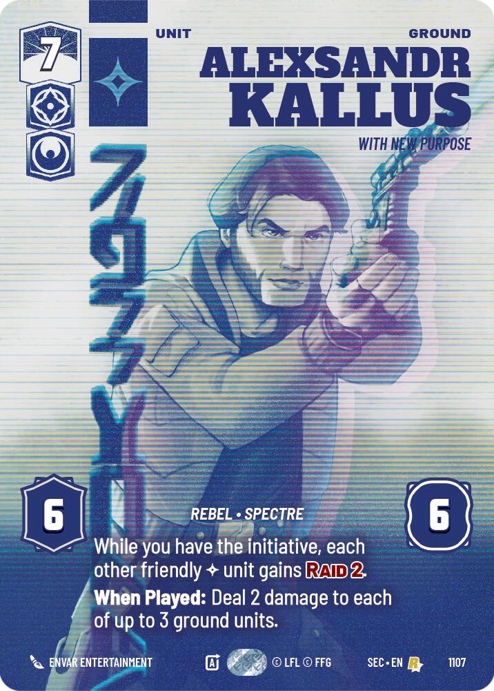Alexsandr Kallus - Avec une nouvelle mission (Feuille Prestige) (1107) (1107) [Secrets de Pouvoir]