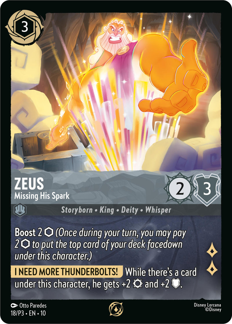 Zeus - Se Le Apagó la Chispa (18) [Cartas Promocionales]