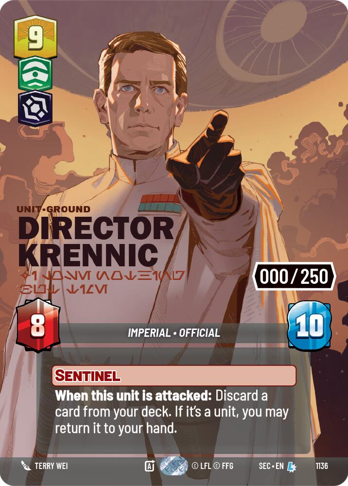 Directeur Krennic - Je ne perds rien d'autre que du temps (Série) (1136) (1136) [Secrets de puissance]