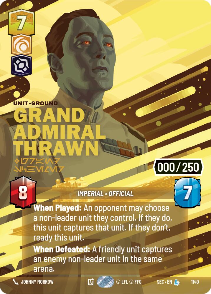 Grand Amiral Thrawn - Grand Stratège (Série) (1140) (1140) [Secrets de puissance]