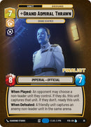Grand Amiral Thrawn - Grand Stratège (Finaliste) (35) (35) [Promos de Jeu Organisé]