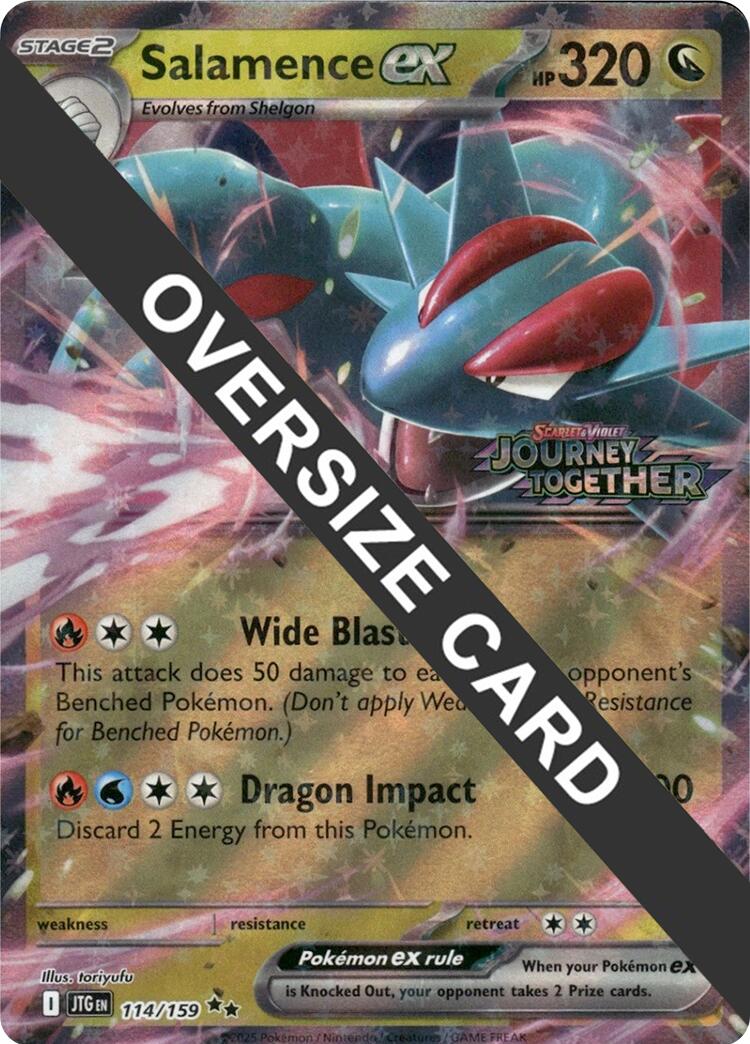 Drattak ex (114/159) (Carte géante) [Écarlate et Violet : Voyage Ensemble]