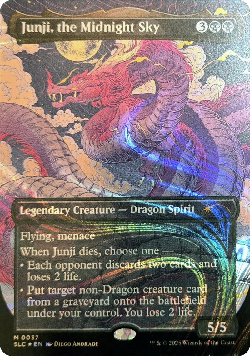 Junji, el Cielo de Medianoche (Halo Foil) [Secret Lair Countdown Kit]