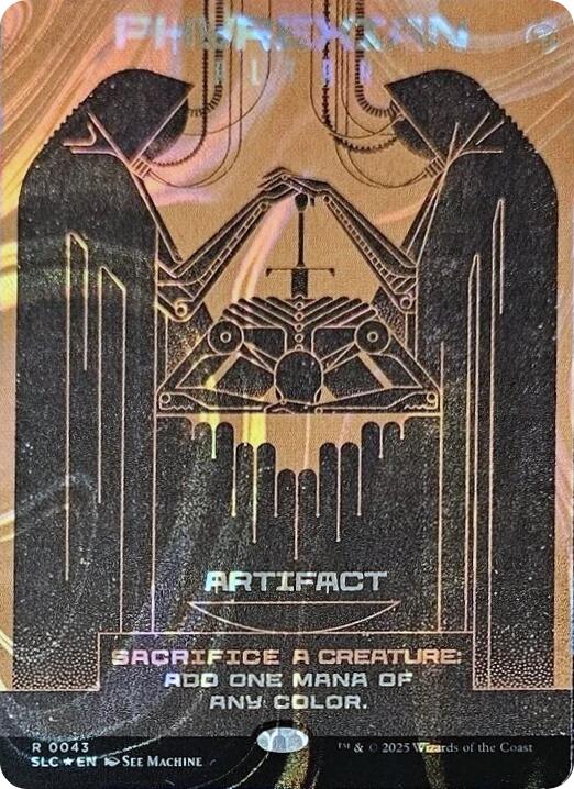 Altar Phyrexiano (Halo Foil) [Secret Lair Countdown Kit]