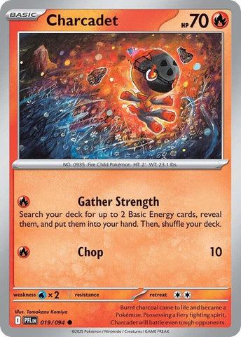 Charcadet (019/094) [Megaevolución: Llamas Fantasmales]