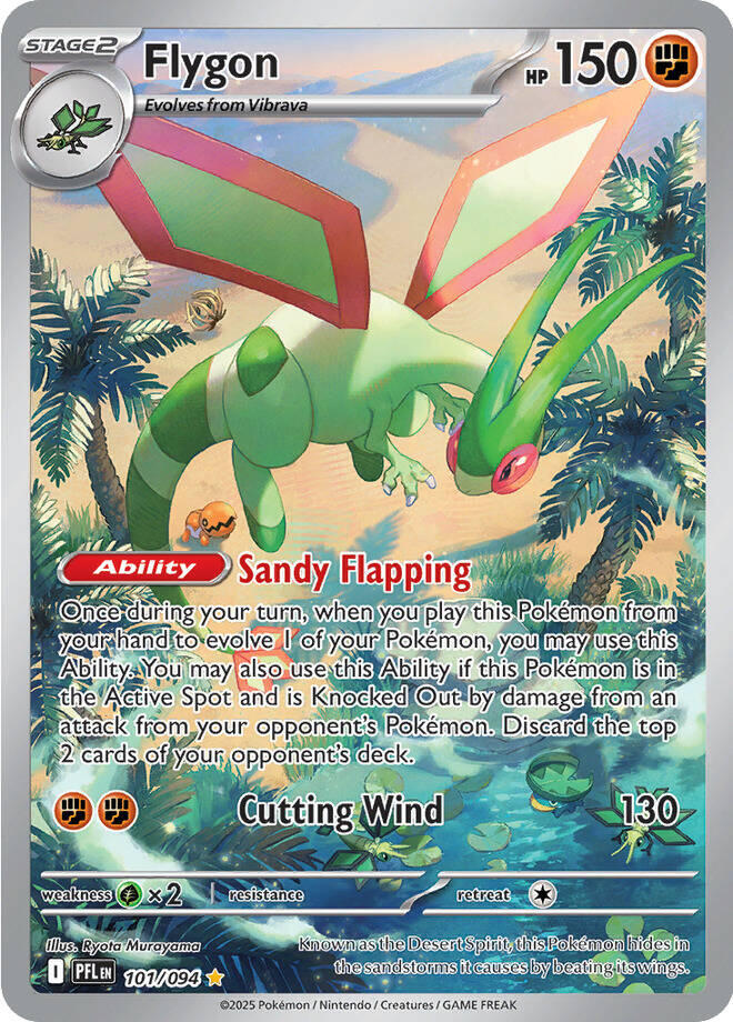 Flygon (101/094) [Megaevolución: Llamas Fantasmales]