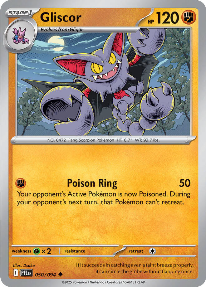 Gliscor (050/094) [Megaevolución: Llamas Fantasmales]
