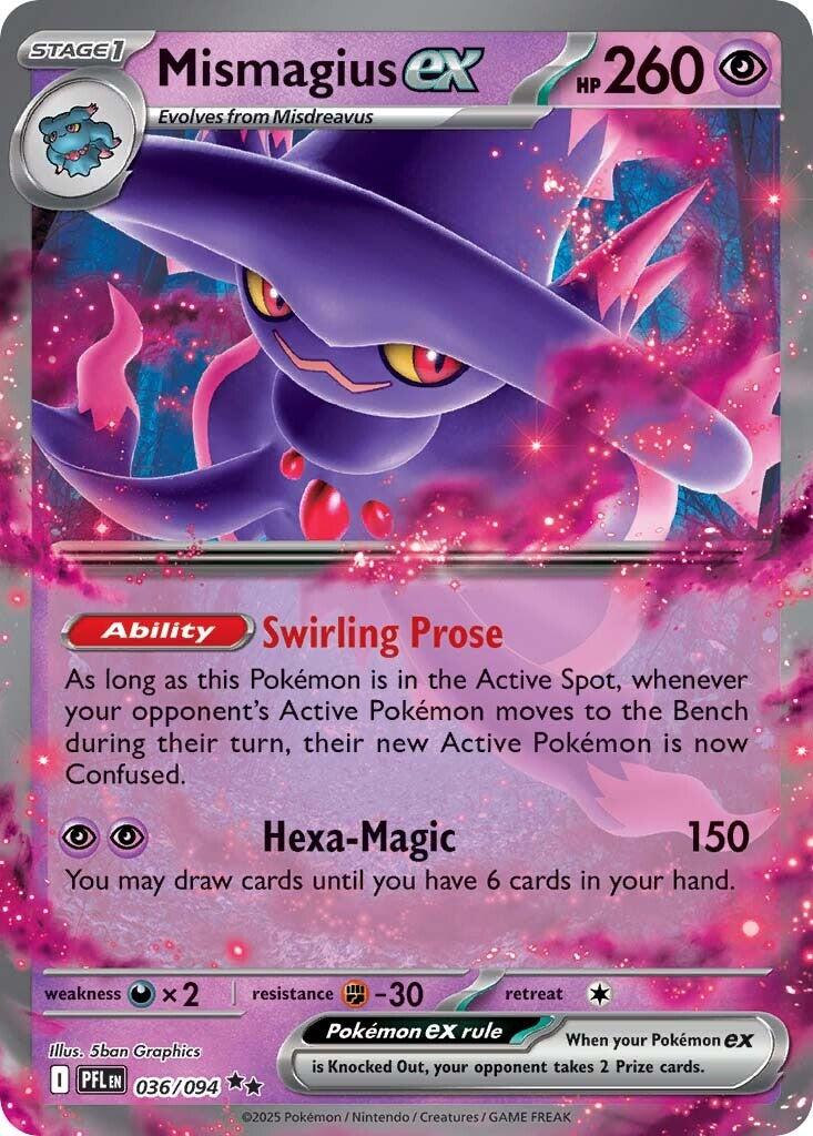Mismagius ex (036/094) [Mega Evolución: Llamas Fantasmales]