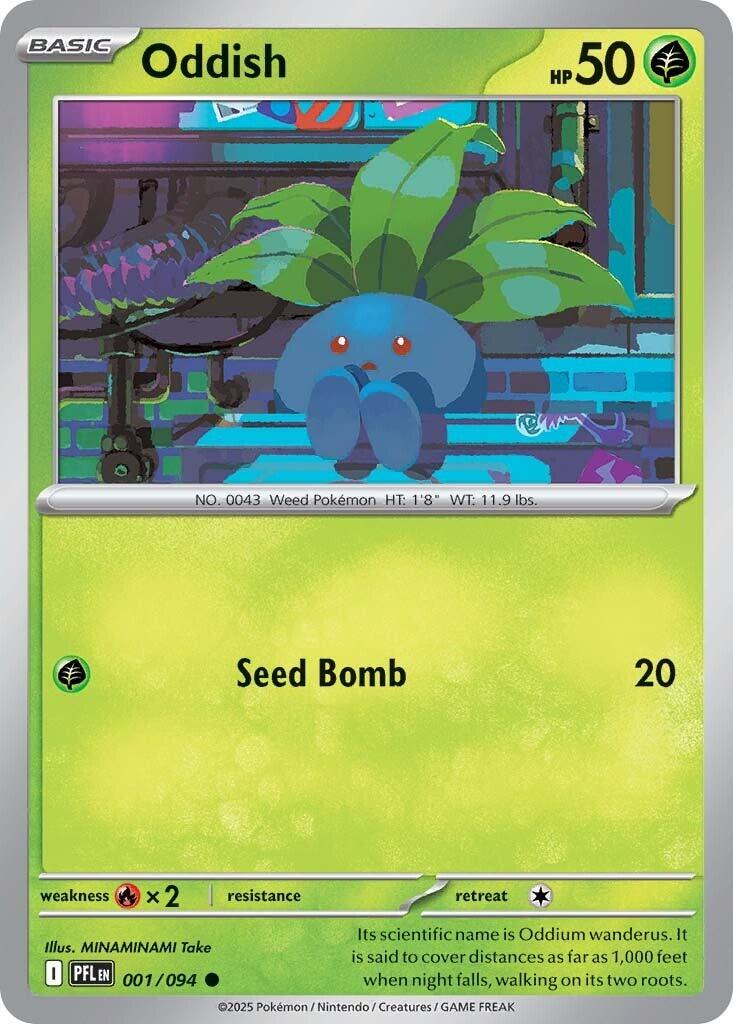 Oddish (001/094) [Megaevolución: Llamas Fantasmales]