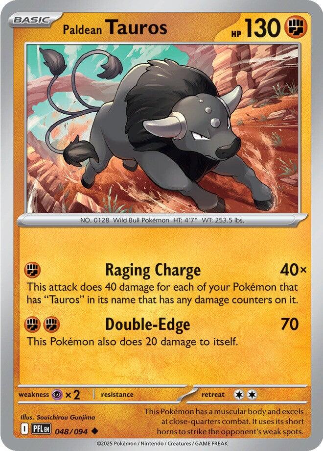 Tauros de Paldea (048/094) [Megaevolución: Llamas Fantasmales]