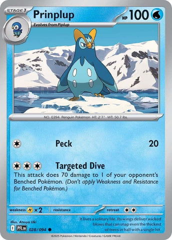 Prinplup (028/094) [Megaevolución: Llamas Fantasmales]