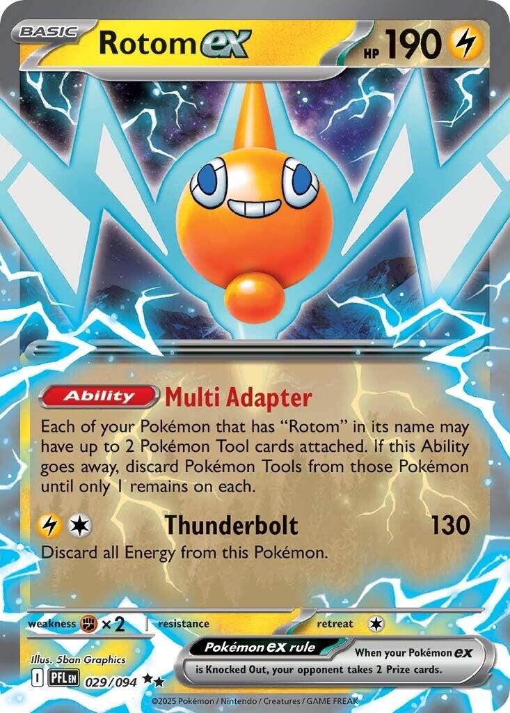 Rotom ex (029/094) [Megaevolución: Llamas Fantasmales]