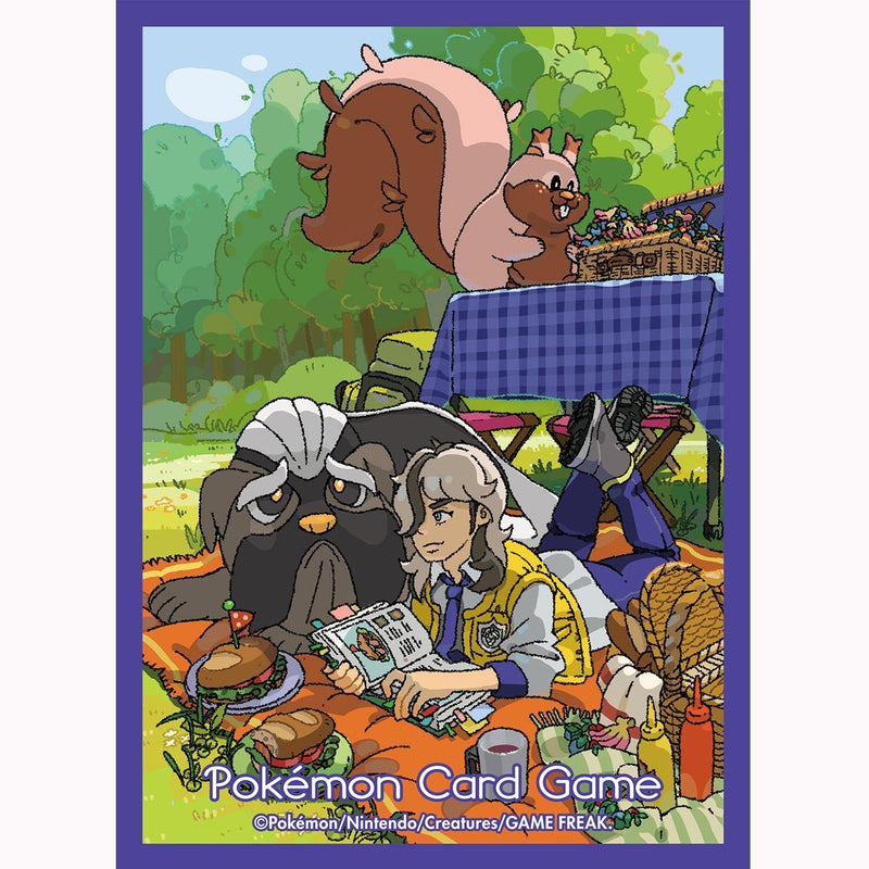 Protège-cartes - Arven & Mabosstiff (Paquet de 64) (Exclusivité Pokémon Center Japon)