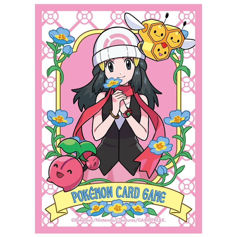Protège-cartes - Aube (Paquet de 64) (Exclusivité du Centre Pokémon Japon)