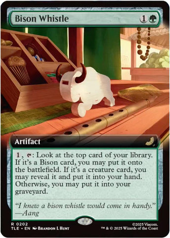Silbato de Bisonte (Arte Extendido) [Avatar: El último maestro aire: Eterno-Legal]