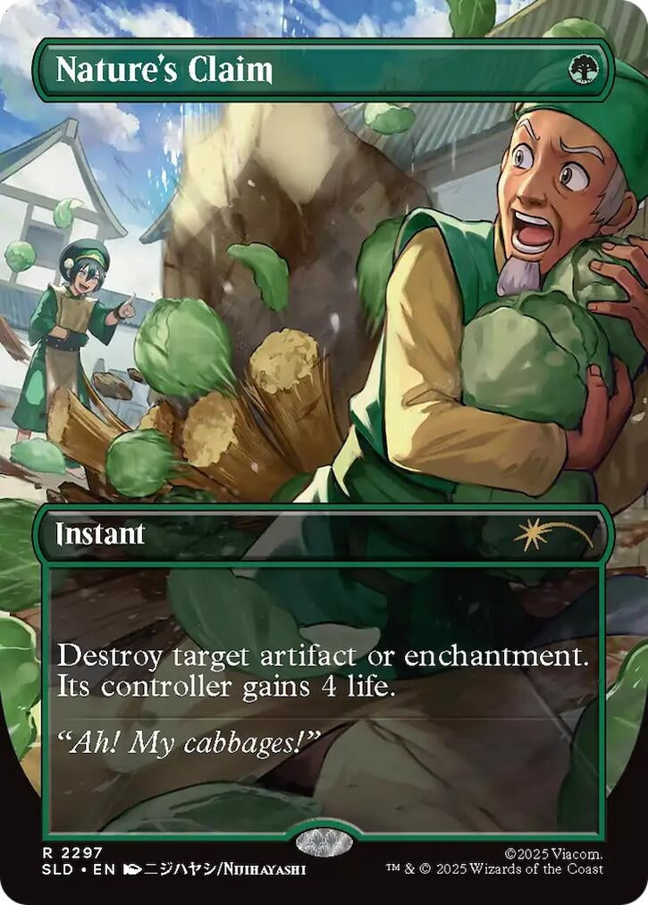 Image for Nature's Claim (2297) - Magic: The Gathering