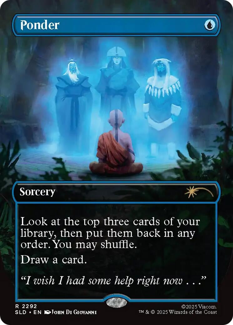Image for Ponder (2292) (2292) - Magic: The Gathering