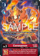 Coronamon [EX5-007] (Digimon Story: Time Stranger Édition Collector) [Animal Colosseum]