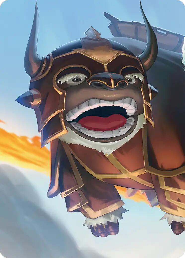 Appa, la carta de arte El Vigilante [Serie de arte Avatar: The Last Airbender]