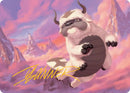 Appa, carte illustrée du compagnon d'Aang (signature dorée) [Avatar: The Last Airbender Art Series]