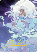 Yue, carte artistique Esprit de la Lune 2 (Signature estampillée or) [Série artistique Avatar : Le dernier maître de l'air]