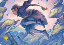 Katara, en quête de vengeance - Carte artistique (Symbole Planeswalker estampé à l'or) [Avatar : Le dernier maître de l'air - Série d'illustrations]