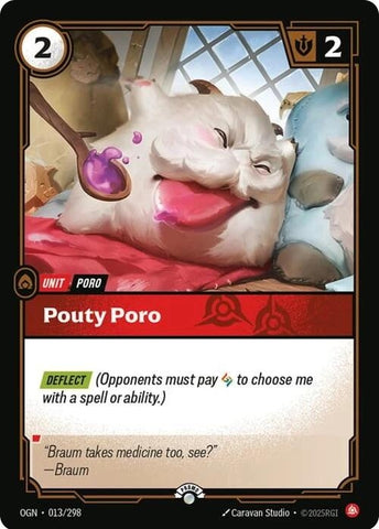 Image for Pouty Poro (013/298) (OPP) - Riftbound: League of Legends Trading Card Game