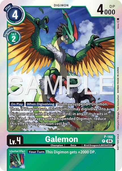 Galemon [P-166] (Paquete de evento 8) [Paquete de cartas limitado -Billion Bullet-]