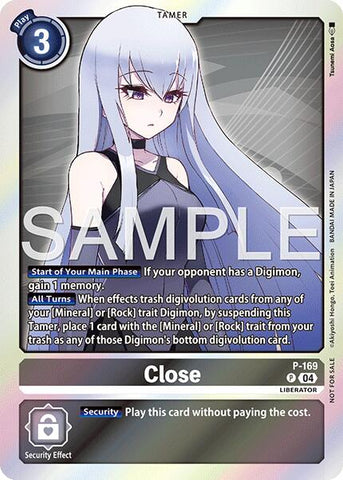 Cerrar [P-169] (Paquete de evento 8) [Cartas promocionales]