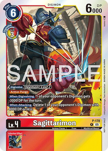 Sagittarimon [P-178] (Paquete de Evento 8) [Cartas Promocionales]