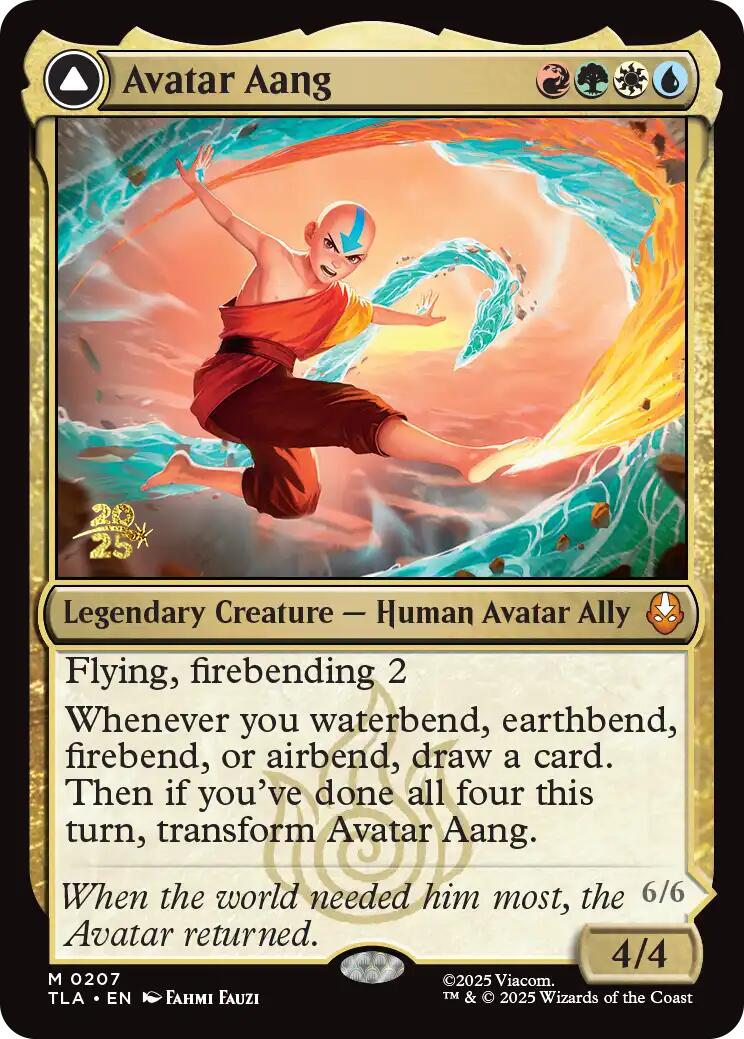 Avatar Aang [Avatar : Le dernier maître de l'air — Cartes d'avant-première]