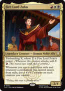 Señor del Fuego Zuko [Cartas de prelanzamiento de Avatar: La Leyenda de Aang]